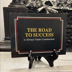 Vintage 1992 “The Road To Success Is Always Under Construction “ Book!